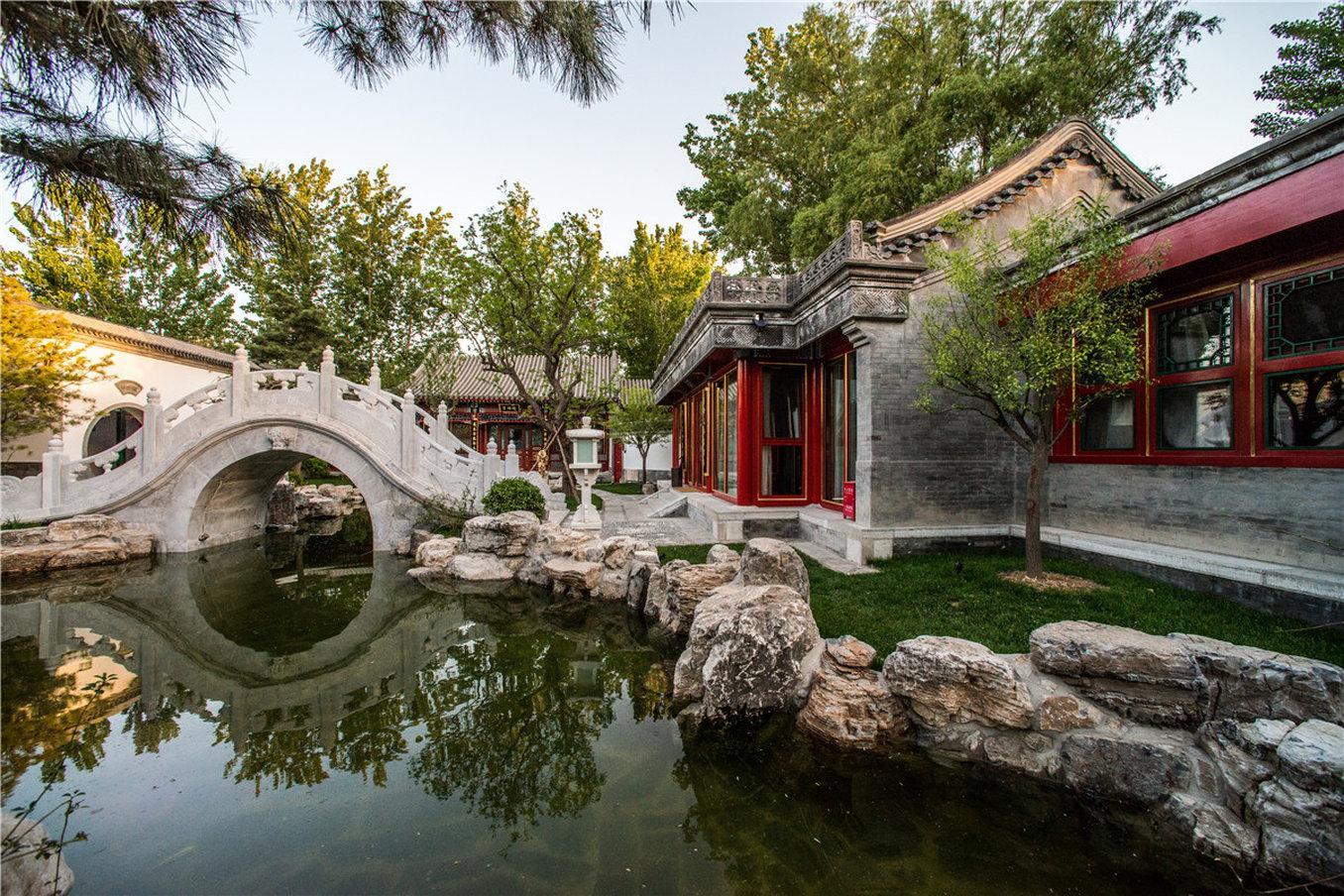 Lv Garden Huanghuali Art Galery Beijing Hotel 尹家府 外观 照片