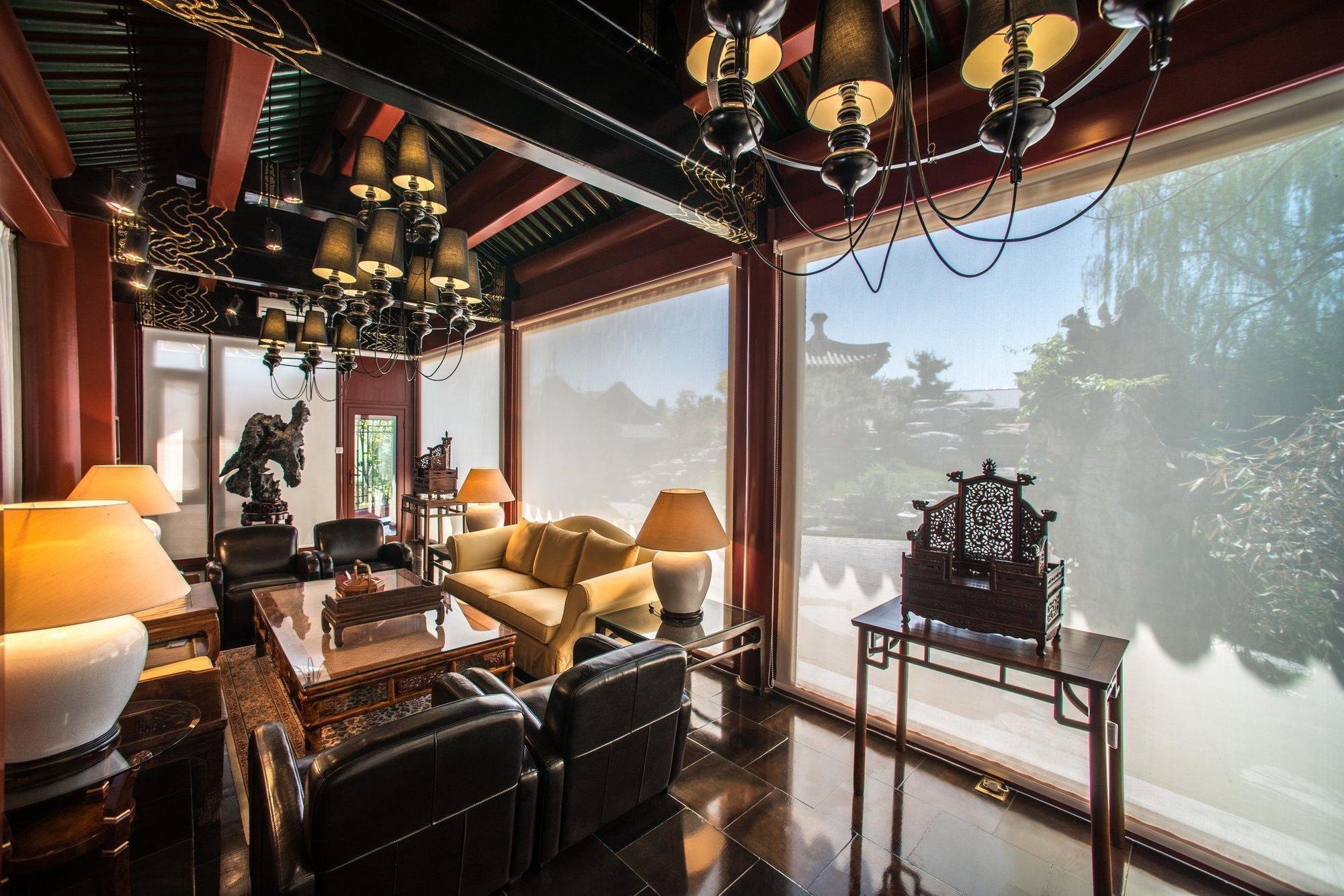 Lv Garden Huanghuali Art Galery Beijing Hotel 尹家府 外观 照片