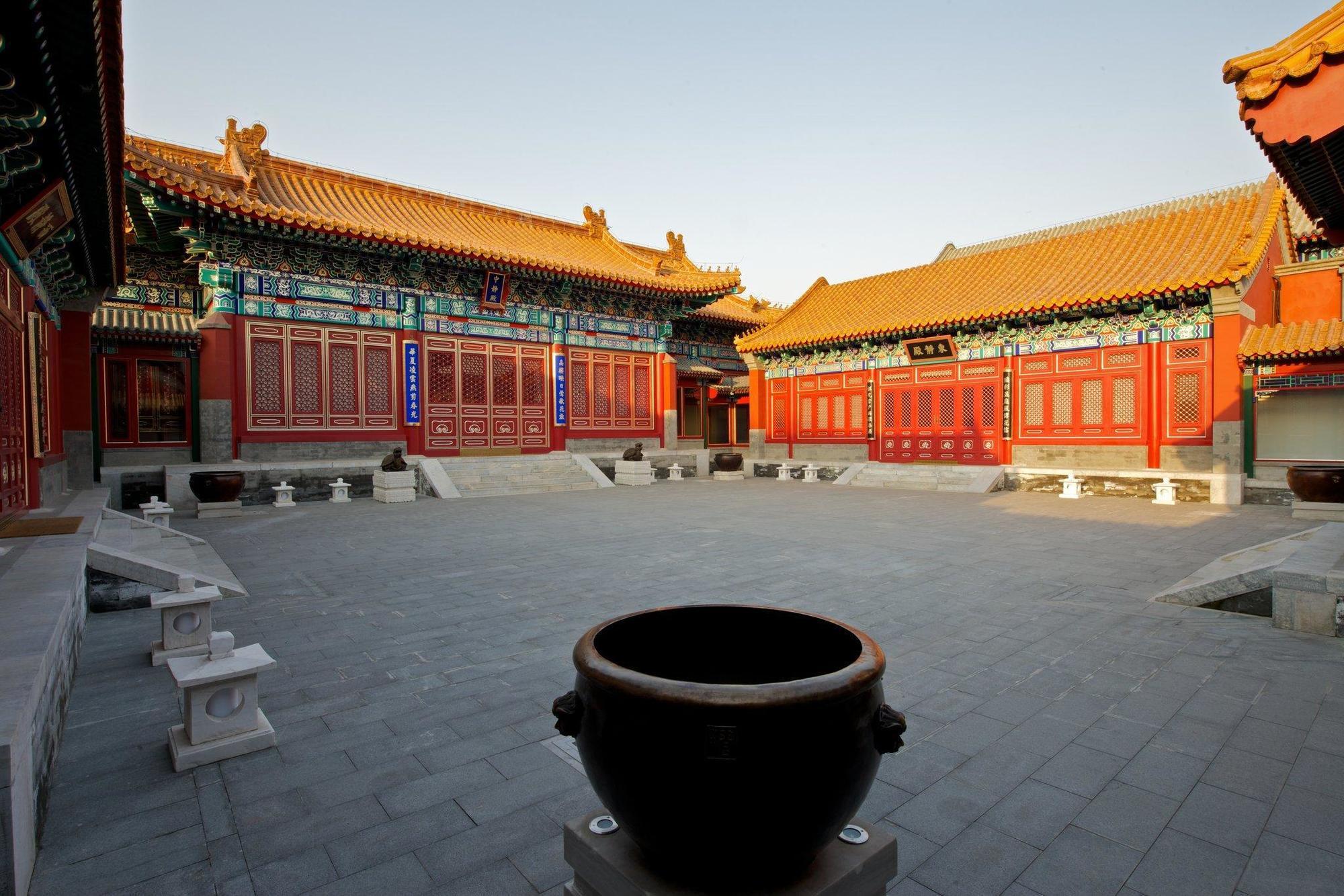 Lv Garden Huanghuali Art Galery Beijing Hotel 尹家府 外观 照片